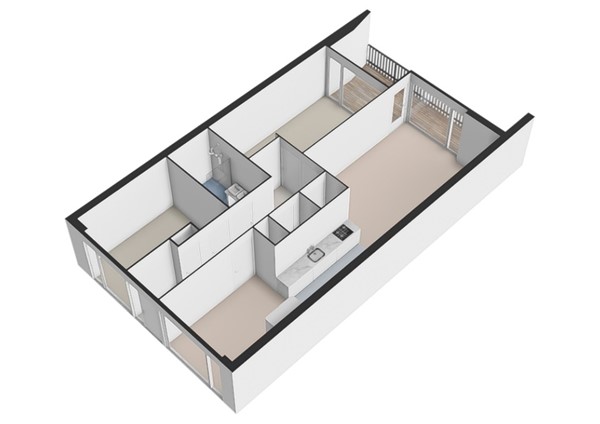 Floorplan - Dedemsvaartweg 582, 2545 AS Den Haag